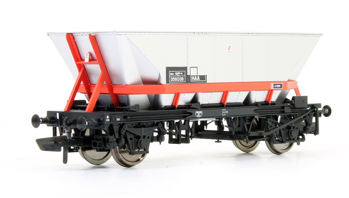 Pre-Owned ACC2561 Set of 3 HAA HOP AB MGR Hopper Wagons - Railfreight Red - Pack 2