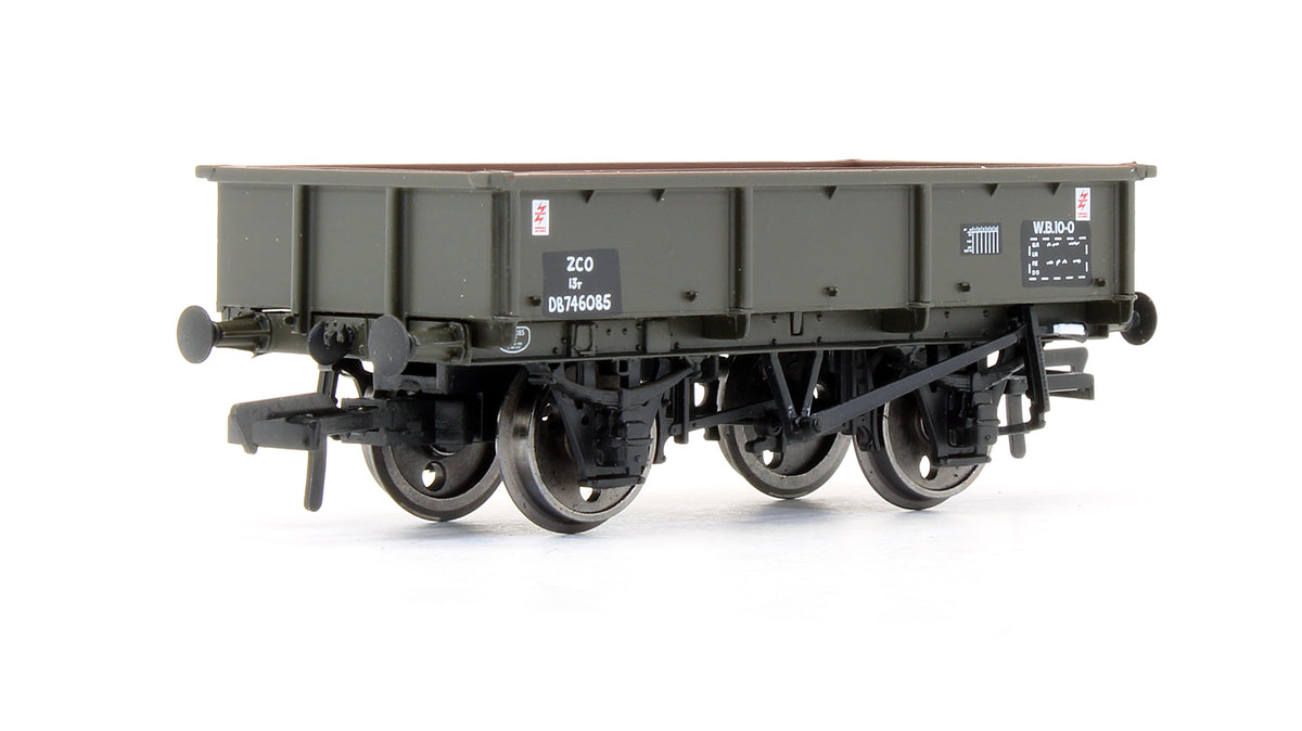 Pre-Owned 13T Steel Tippler Wagon BR Departmental Olive Green