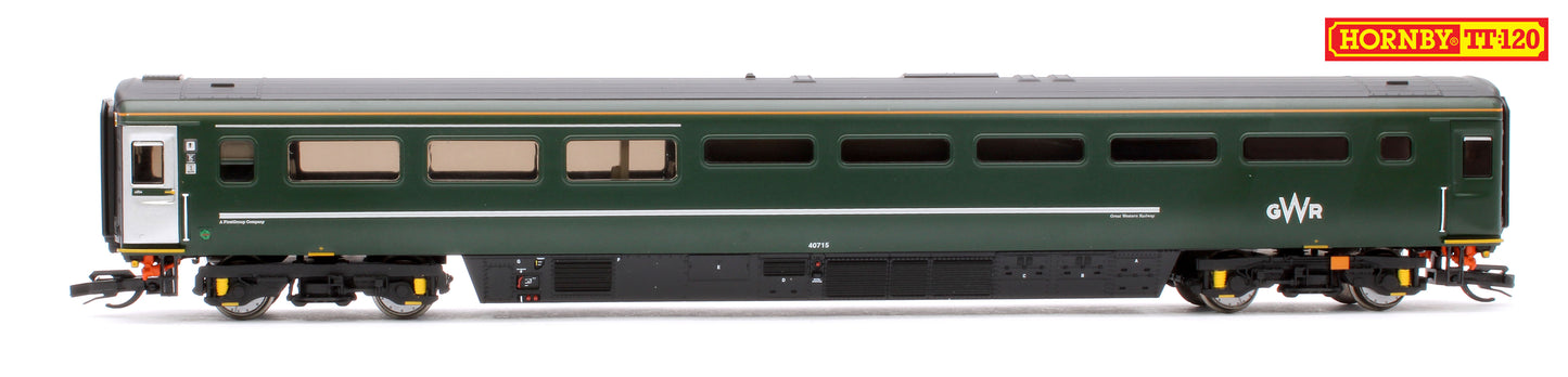 Set of 8 GWR TT:120 Class 43 HST & Mk3 Coaches