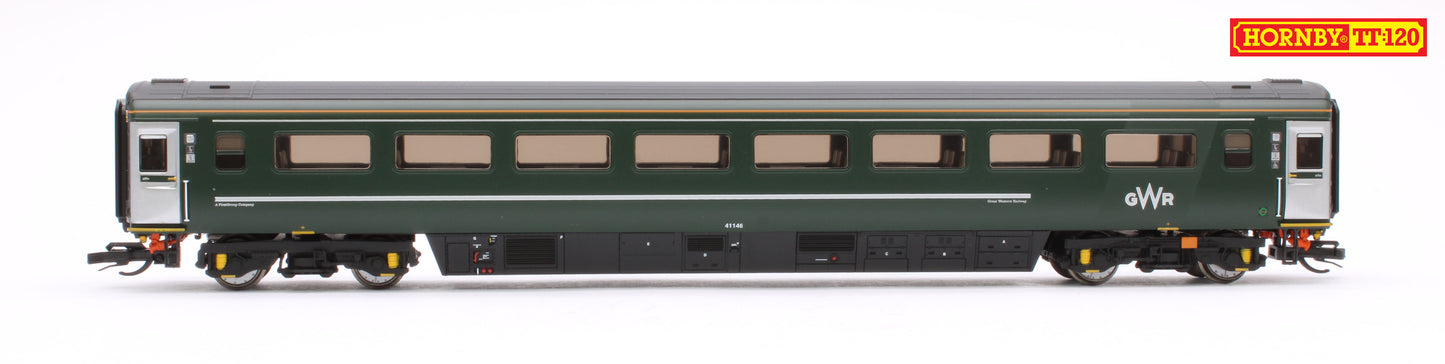 Set of 4 GWR TT:120 Class 43 HST & Mk3 Coaches