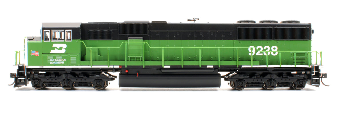Pre-Owned EMD SD60M 3 Window Cab Diesel Locomotive Birlington Northern - Road #9238 - DCC Sound