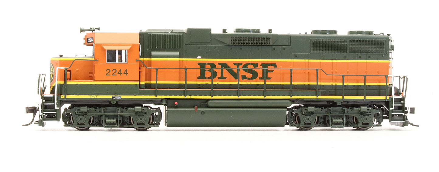 Pre-Owned GP-38 Low Nose Diesel Locomotive BNSF - Road #2244 - DCC Fitted