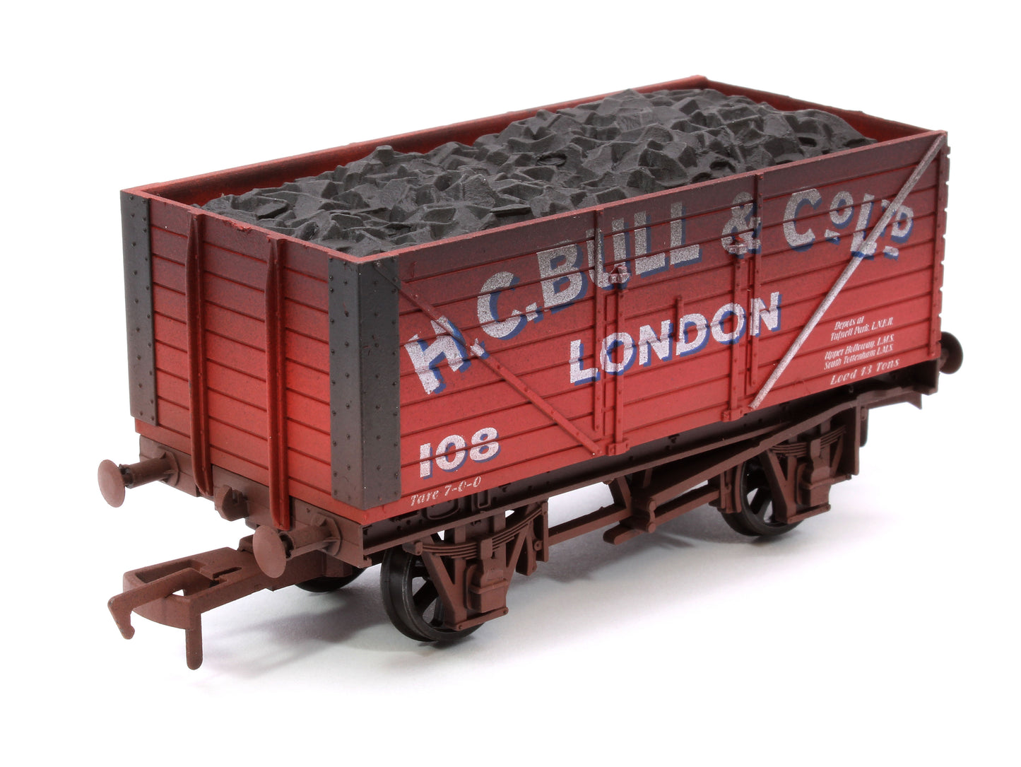 8 Plank H C BULL 108 - Weathered