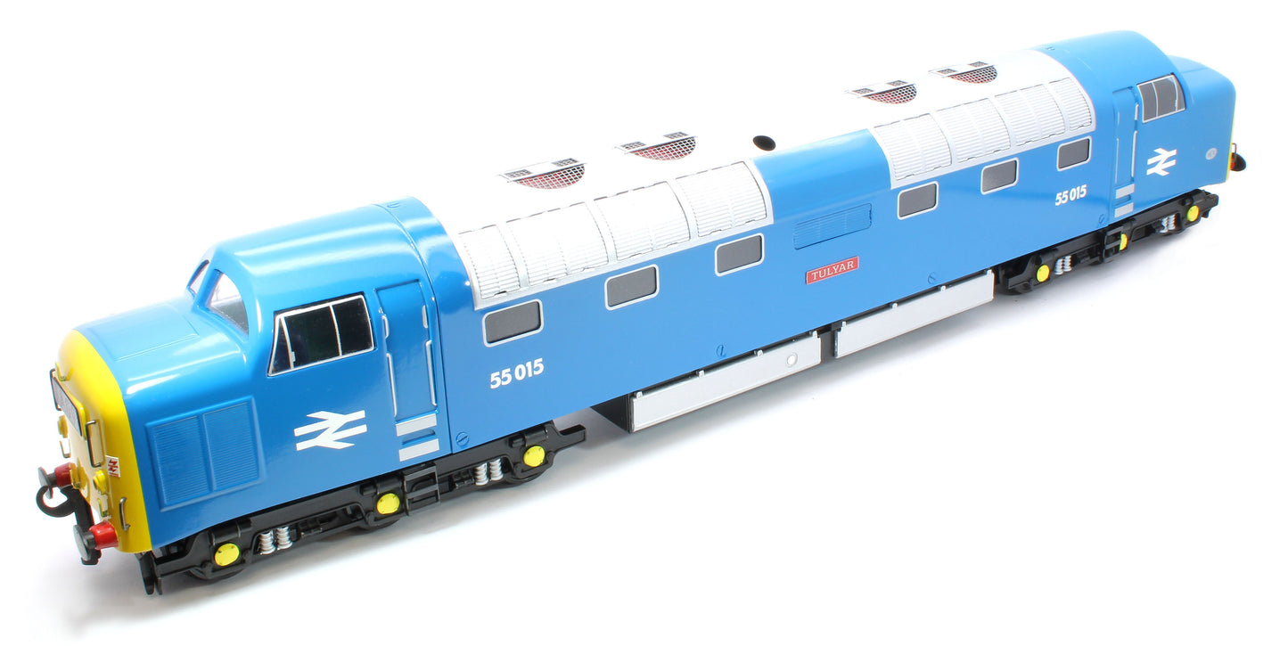 E/41-C2 Class 55 English Electric Deltic "Tulyar" BR Blue Full Yellow Ends No. 55015 Diesel Locomotive