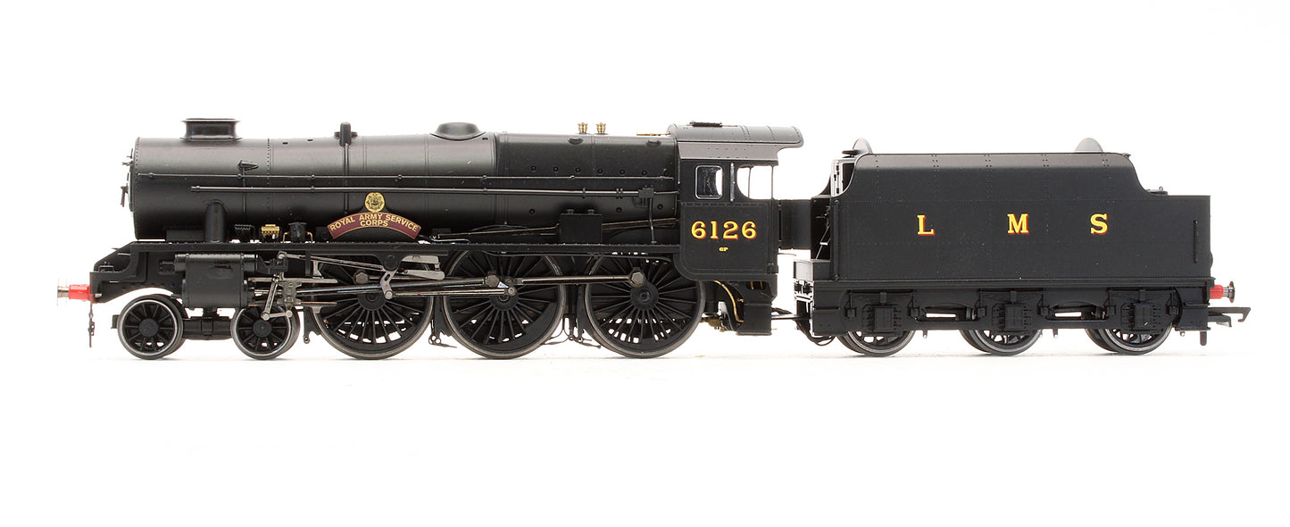 LMS 4-6-0 Royal Scot Class ''Royal Army Service Corps' 6126 Steam Locomotive