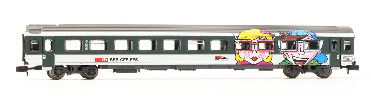 Pre-Owned SBB CFF FFS 2nd Class Family Passenger Coach