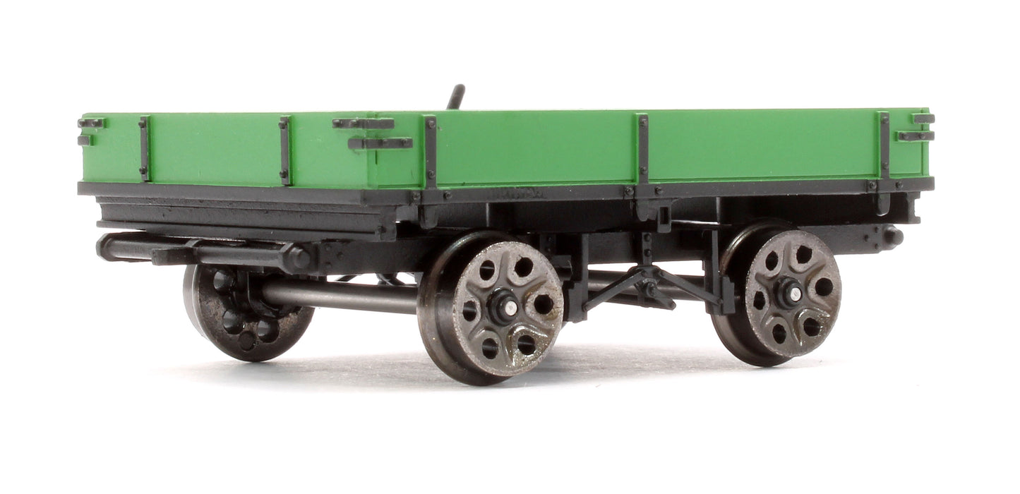 Wickham Planked Trailer, BR (SR) Green