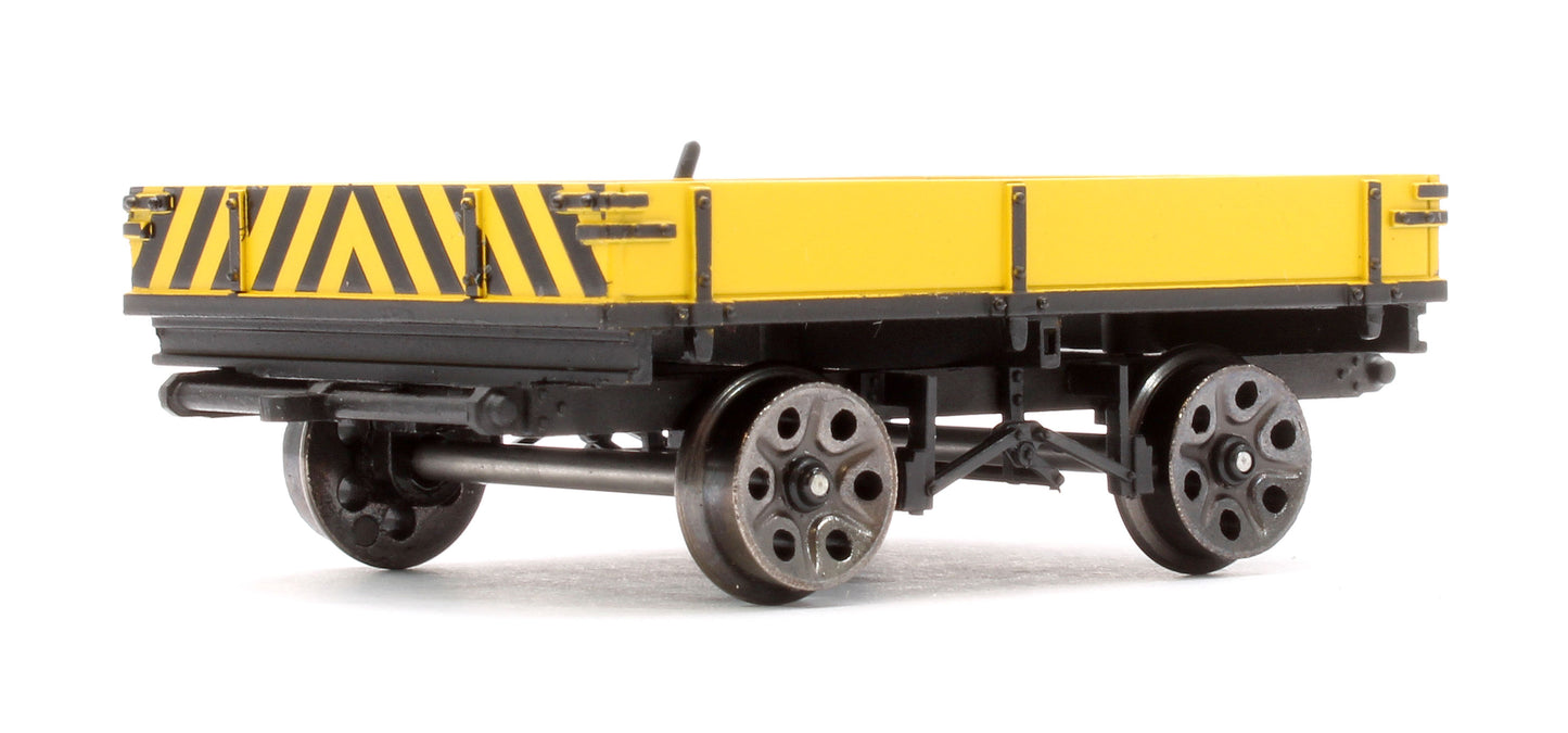 Wickham Planked Trailer, Engineers Yellow