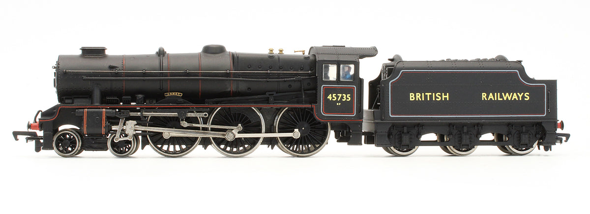 Pre-Owned BR Black 4-6-0 Rebuilt Jubilee Class 'Comet' 45735 Steam Locomotive