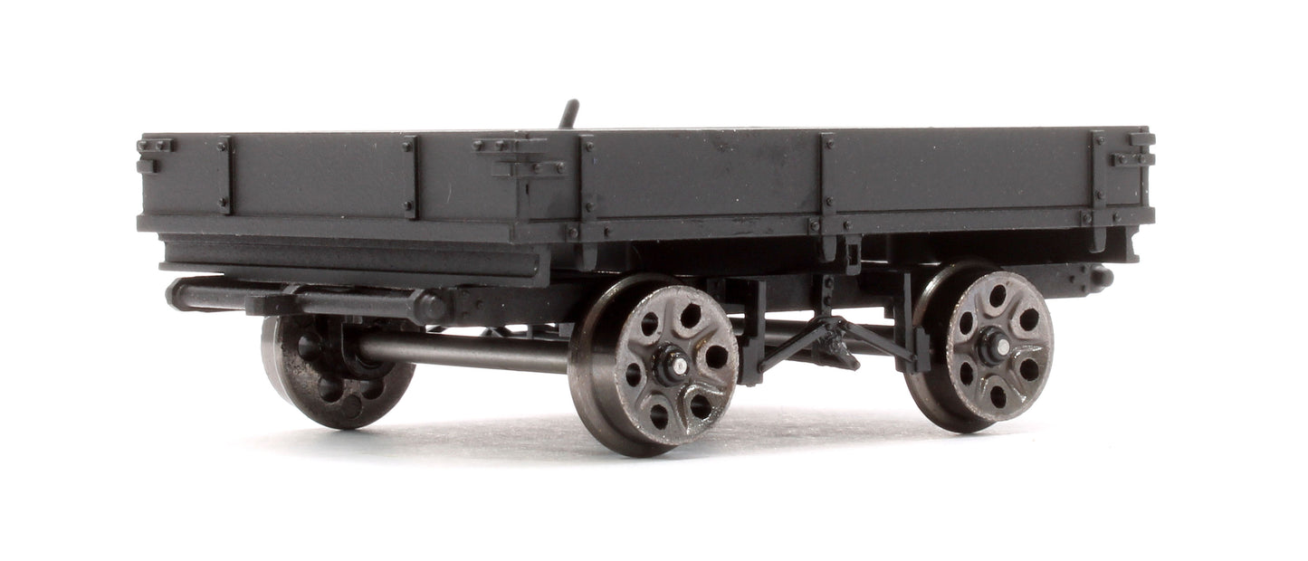 Wickham Planked Trailer, Plain Black