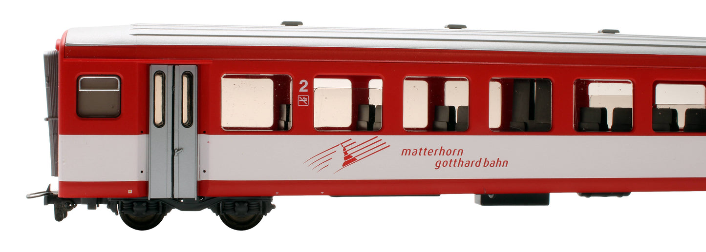 Pre-Owned 3271-550 Mattethorn Gotthard Bahn 2nd Class Passenger Coach B '2290'