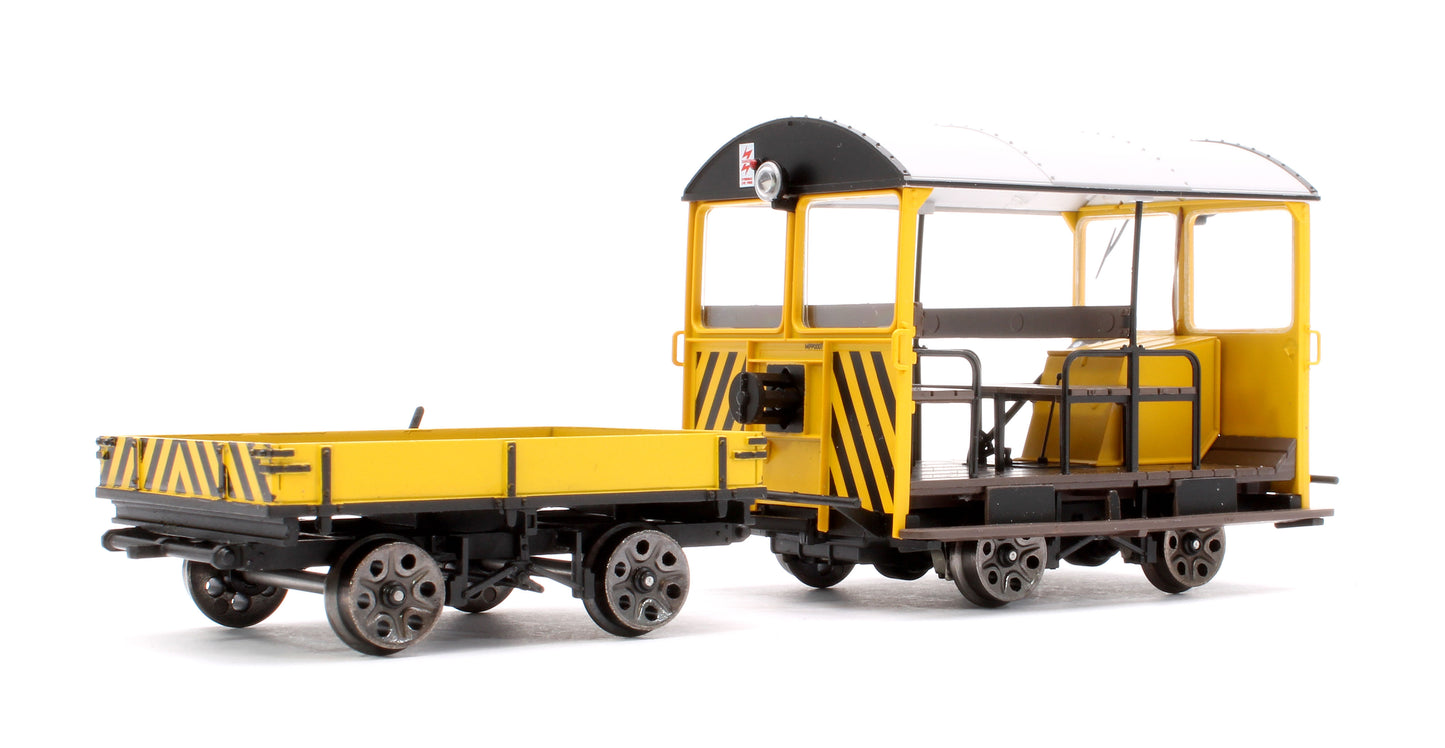 Wickham Trolley & Trailer, Engineers Yellow MPP0007