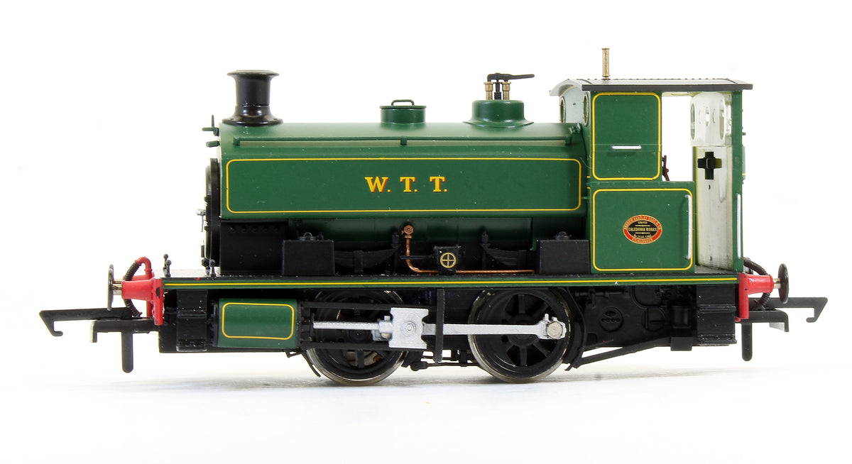 Andrew Barclay 0-4-0ST 14" 2134 'WTT' In Lined Green Steam Locomotive