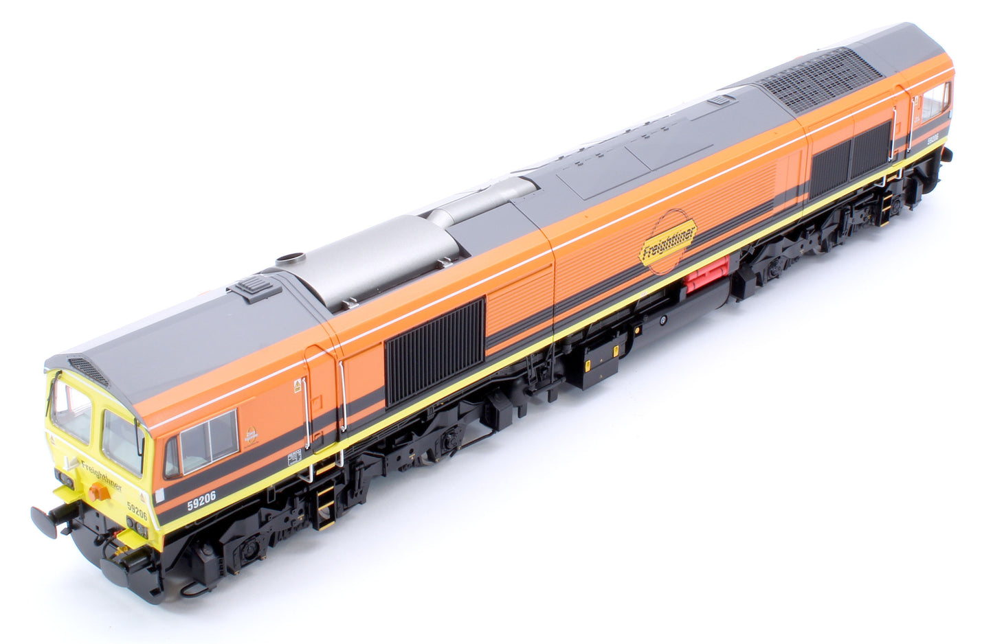 Class 59 59206 Freightliner Orange John F Yeoman Diesel Locomotive - DCC Fitted