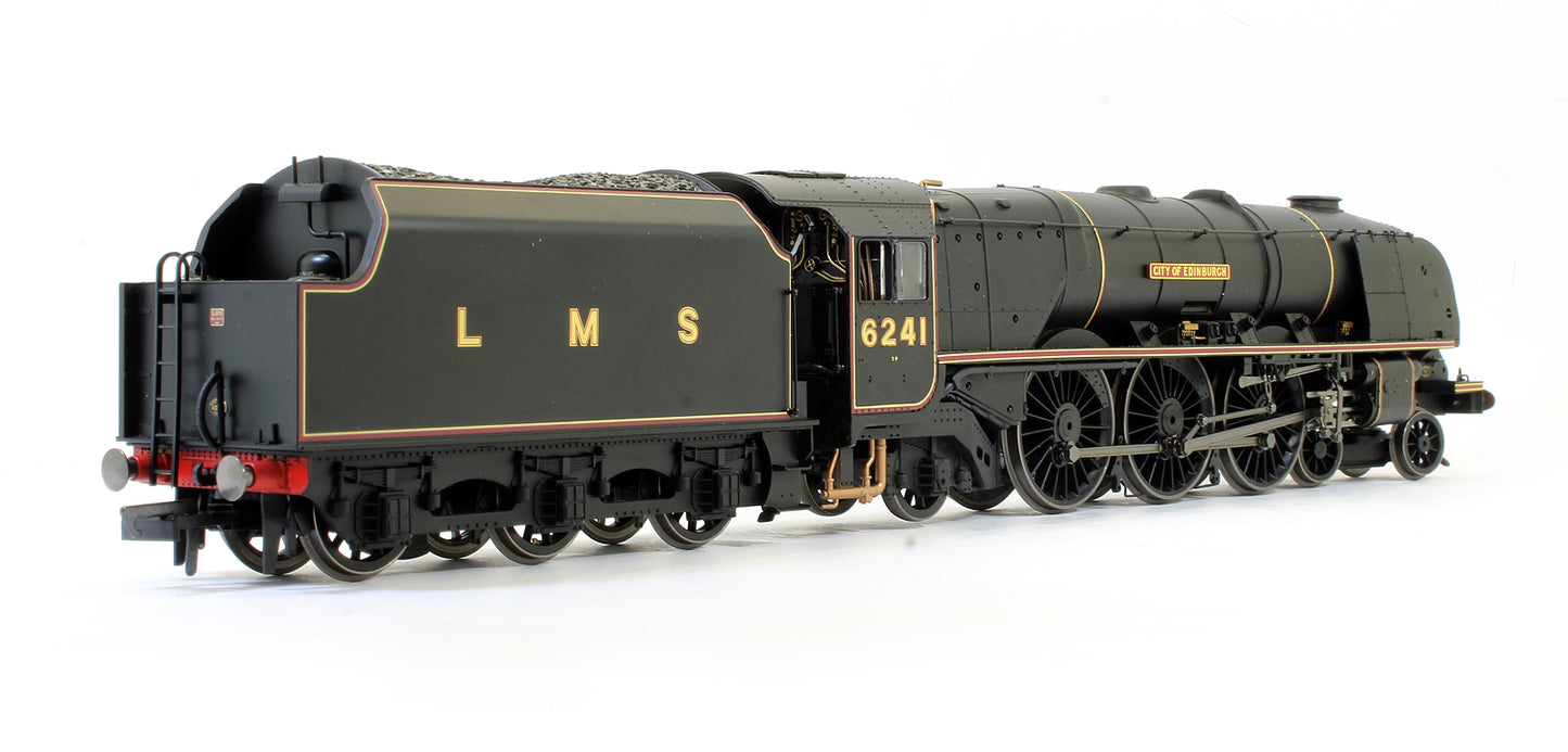 Princess Coronation Class 'City Of Edinburgh' LMS Black 4-6-2 No.6241 Steam Locomotive