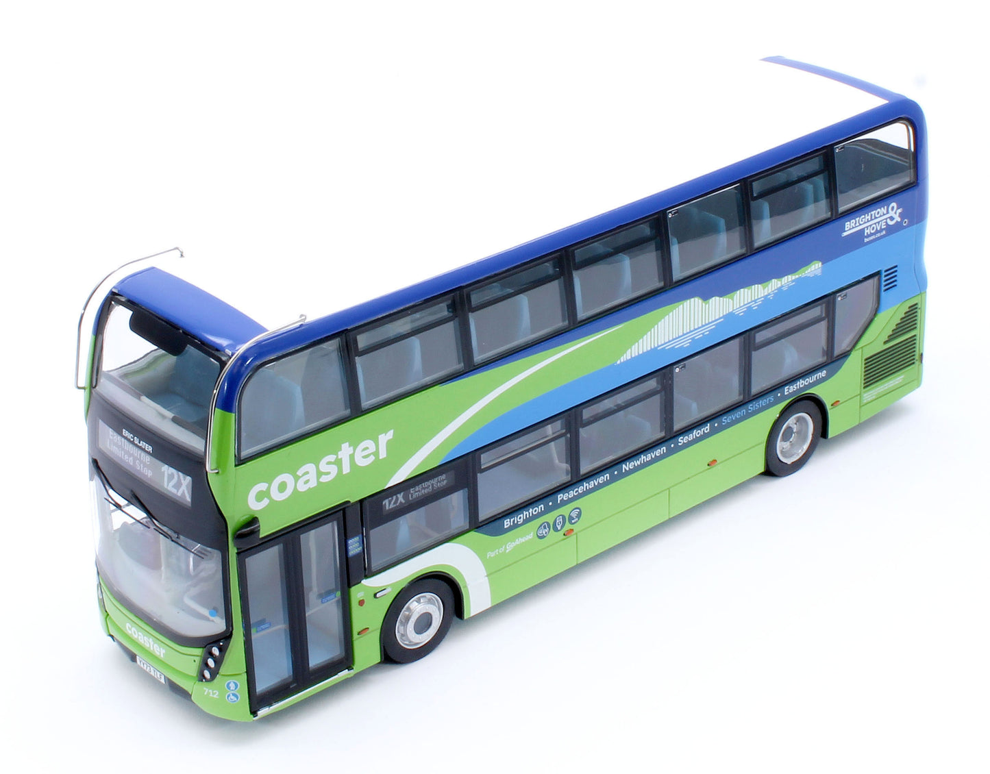 UK6543 ADL Enviro 400 Brighton and Hove Coaster (712 - YY73 TLF)
