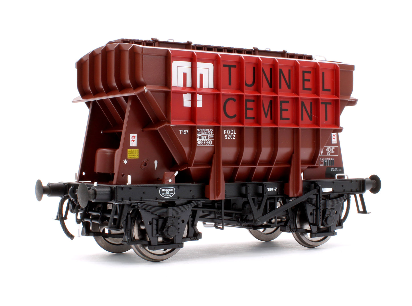 Presflo Wagon 'Tunnel Cement' Bauxite B887990 (Pre-TOPS)