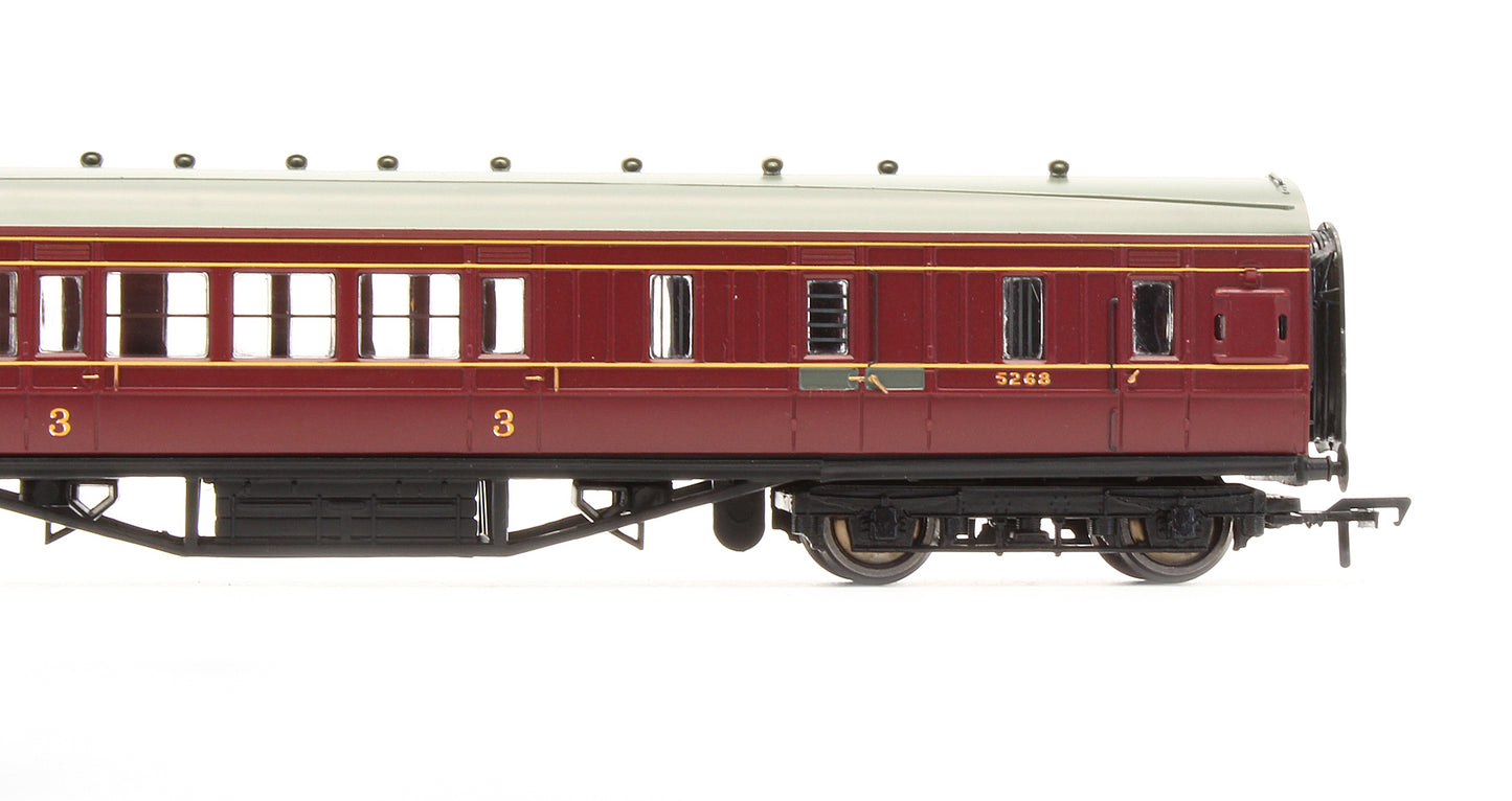 Pre-Owned 34-226C LMS Brake End Third Coach LMS Crimson '5268'