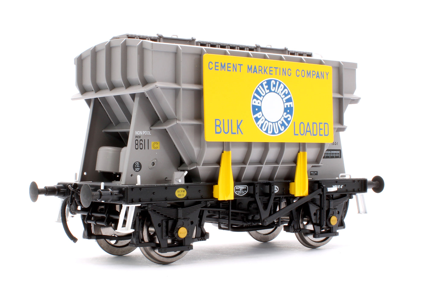 Presflo Wagon Plain Grey 8611 (TOPS w/Marketing Board)