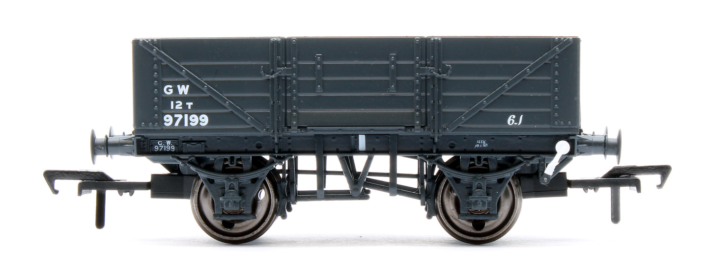 Diagram O18 5 Plank Open - GWR No.97199
