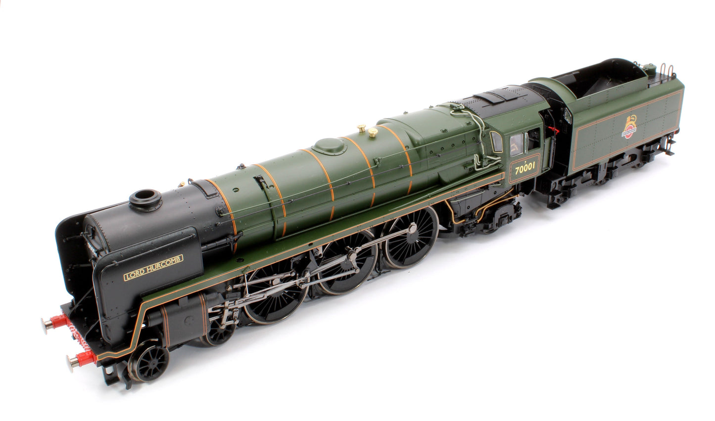 Pre-Owned Britannia Class BR Green (Early) 'Lord Hurcomb' 70001 4-6-2 Steam Locomotive - DCC Fitted