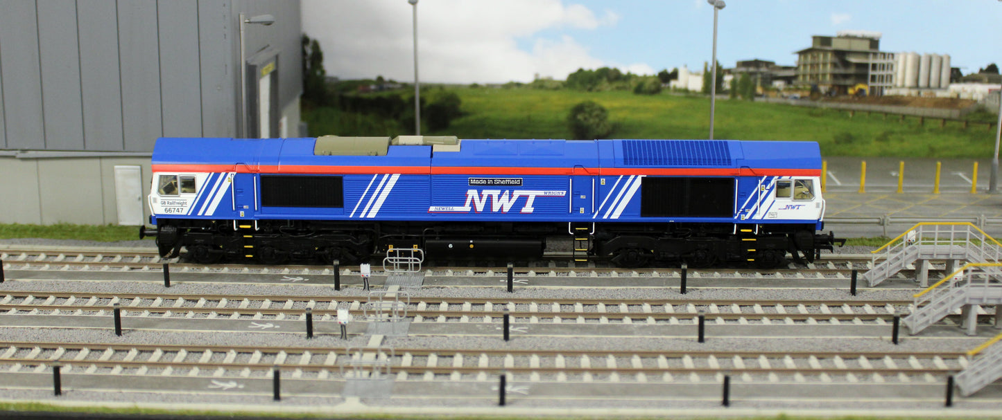 ACC3475-DCC Class 66 GBRF (Newell and Wright) No.66747 Diesel Locomotive - DCC Sound