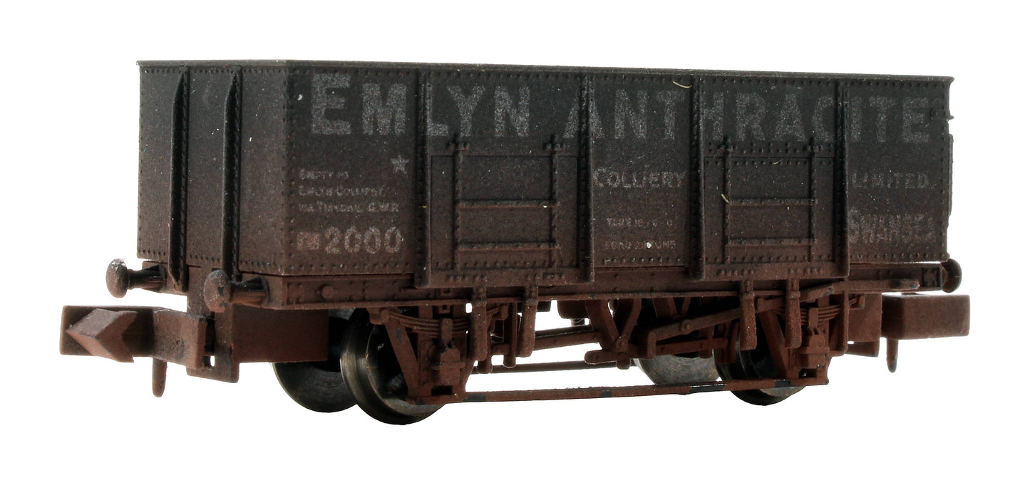 Pre-Owned 2F-038-010 20T Mineral 'EMLYN ANTHRACITE' No.2000- Weathered