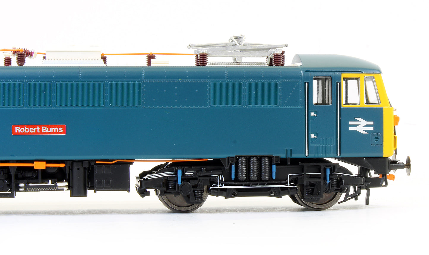 Pre-Owned R3580 Rail Blue Class 87 035 'Robert Burns' Electric Locomotive