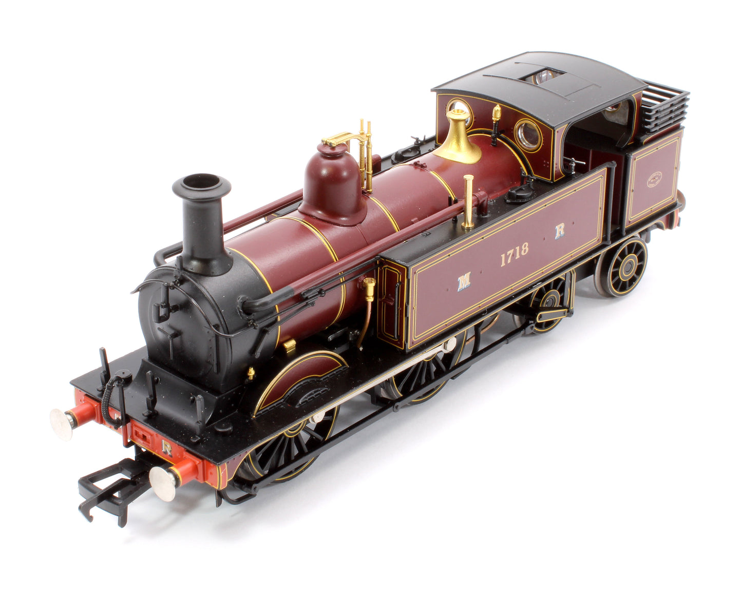 MR 1532 Tank 1718 Midland Railway Crimson Lake Steam Locomotive - DCC Sound