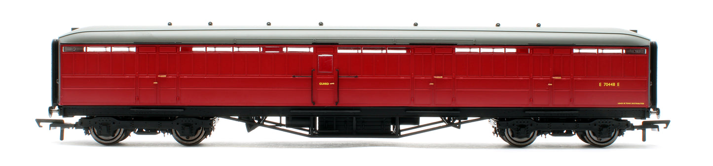 BR Gresley Corridor Crimson Passenger Brake No.E70448E