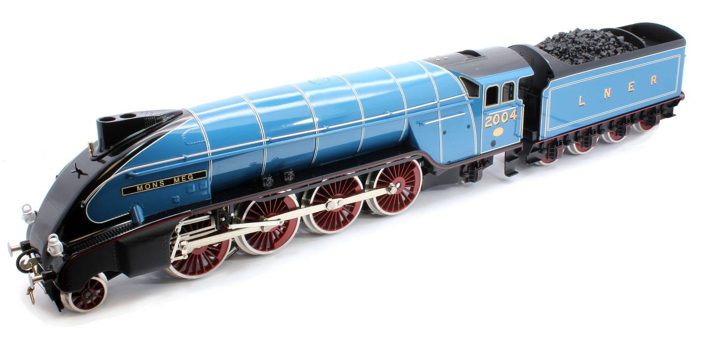 E/36-B2-MM P2 Class Streamlined "Mons Meg" 2-8-2 LNER Garter Blue No. 2004 Steam Locomotive