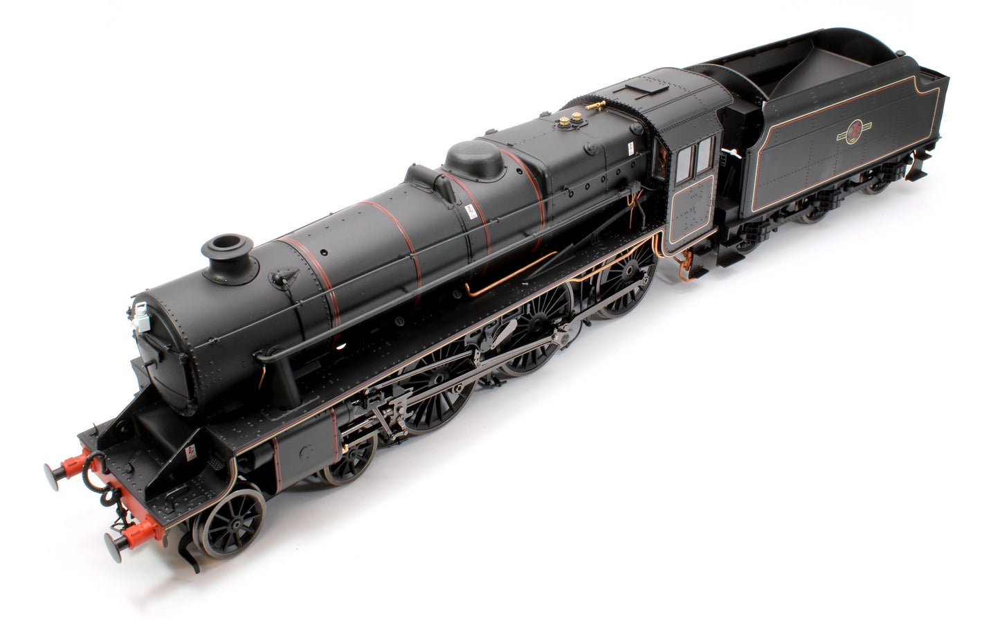 Stanier Class 5 4-6-0 "Black 5" Late BR Lined Unnumbered Riveted Tender Steam Locomotive