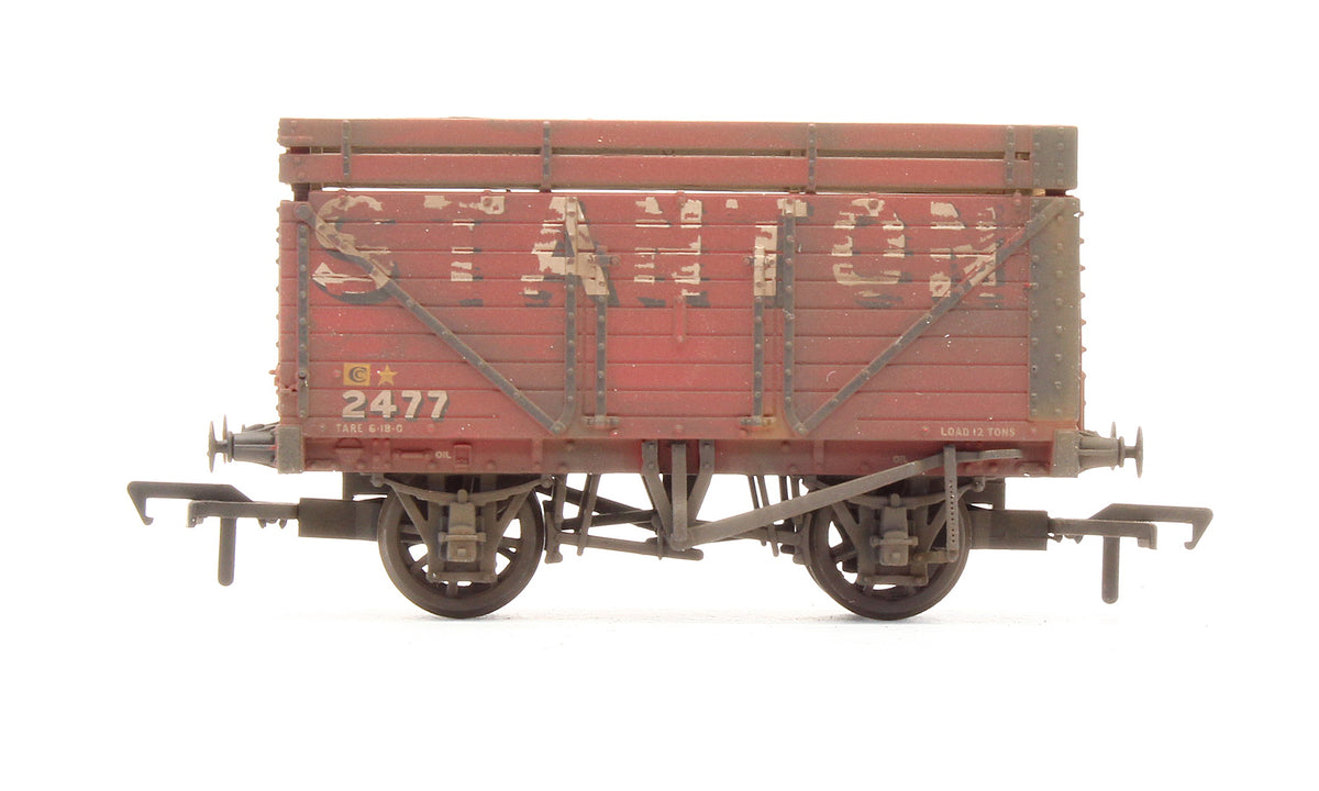 37-206A Pre-Owned 8 Plank Wagon With Coke Rails 'Stanton' - Custom Weathered