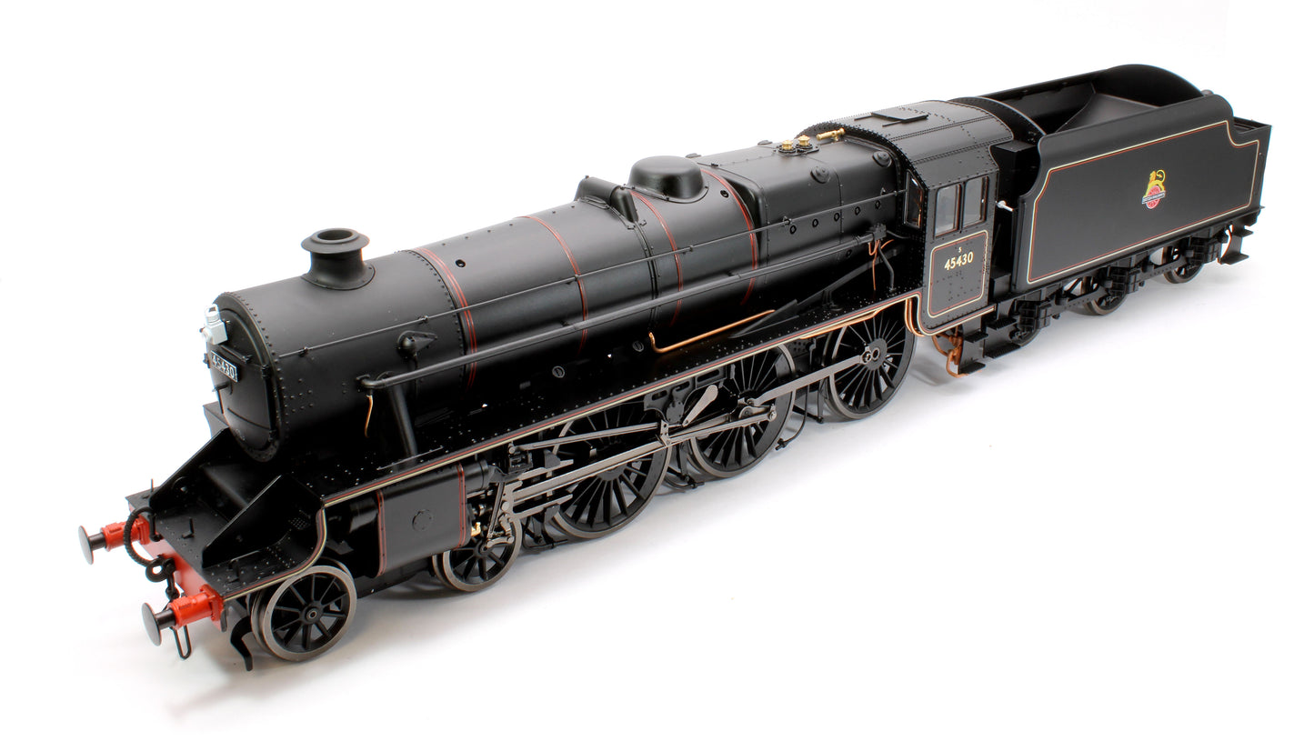 Stanier Class 5 4-6-0 "Black 5" Early BR Lined '45430' Welded Tender Steam Locomotive - DCC Sound