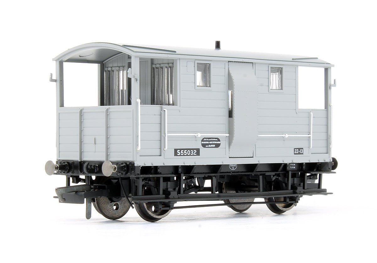 Pre-Owned R6915A BR Grey (Ex-LSWR) 20T Brake Van '55032'