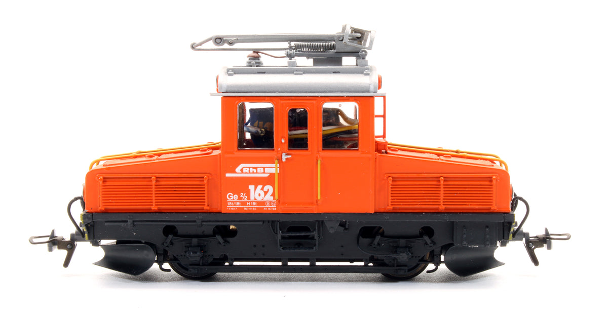Pre-Owned RhB Ge 2/2 162 Shunting Locomotive - Metal Collection - DCC Fitted