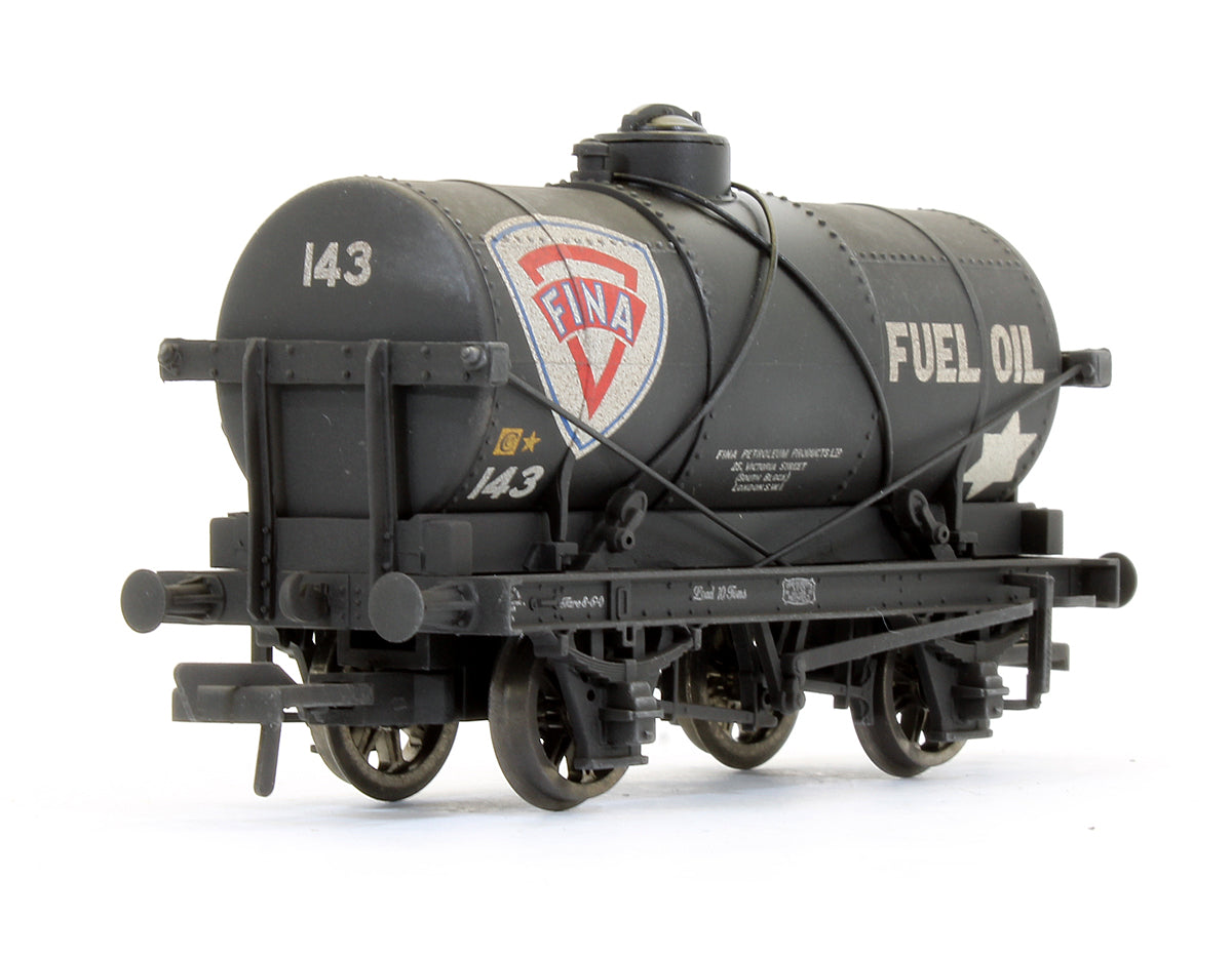 37-671 Pre-Owned Set Of 3 - 14T 'Fina' Tank Wagons Weathered