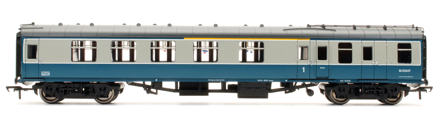 Pre-Owned BR MK1 BCK Brake Composite Corridor Blue & Grey 'M21247'