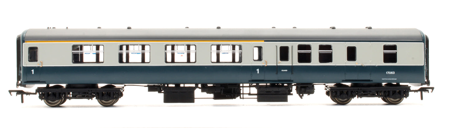 Pre-Owned BR MK2A BFK Brake First Corridor Blue & Grey Passenger Coach No.W17063