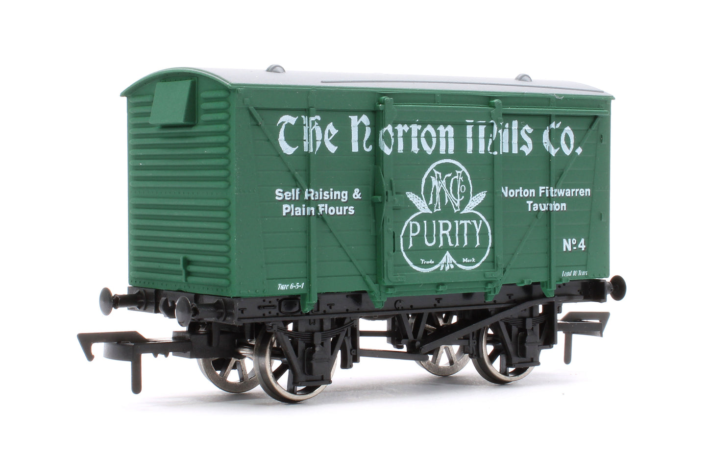NORT Pre-Owned 10T No.4 Vent Van 'The Norton Mills Co.' (Limited Edition for Burnham & District MRC)