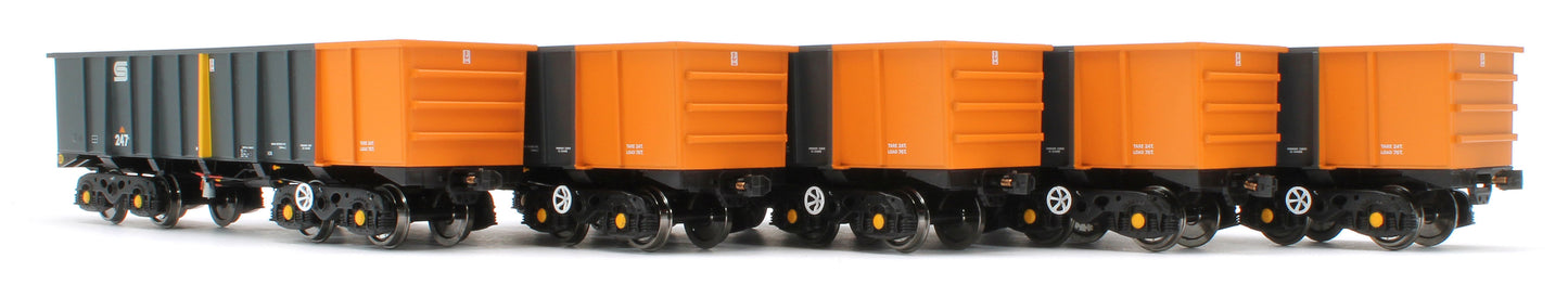 ACC2967 Set of 5 PTA - BSc Consett/Teesside (Pre-TOPS) Wagons - Pack 2