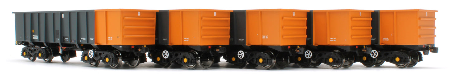 ACC2969 Set of 5 PTA - BSc South Wales Grey Wagons - Pack 2