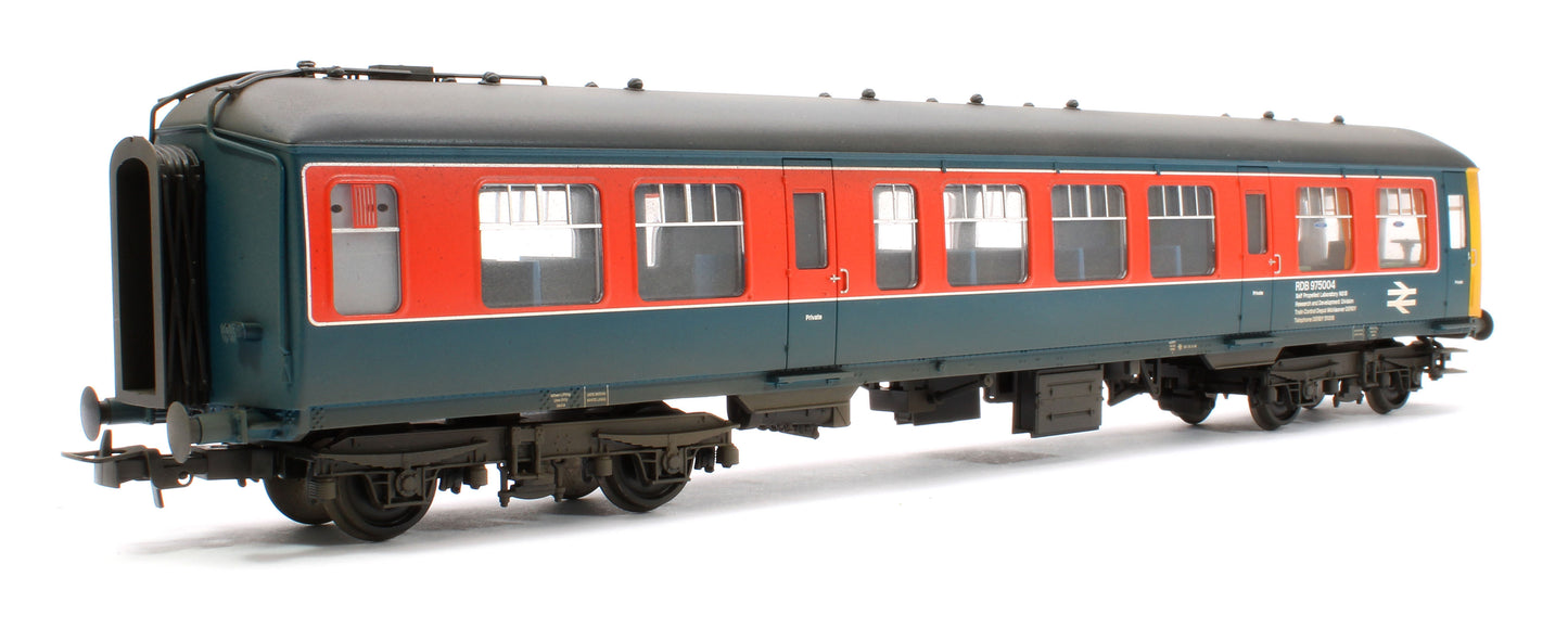 Custom Weathered Derby Lightweight 2-Car BEMU 'Test Unit Gemini' BR RTC (Original)