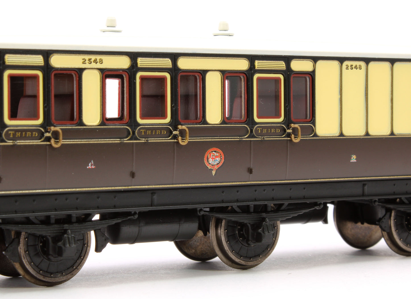 Pre-Owned 6 Wheel Coach 3rd Class GWR 2548