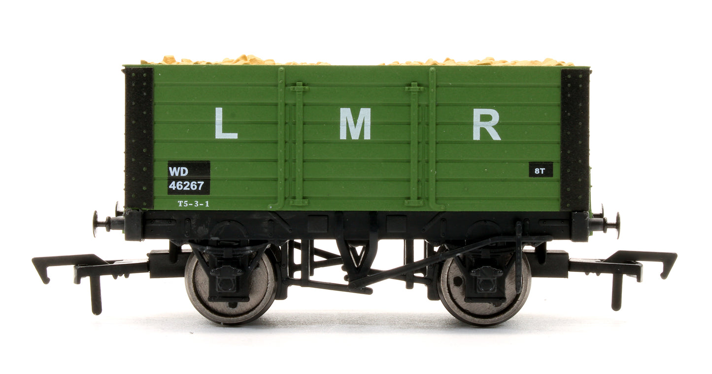 Pre-Owned Longmoor Military Railway 7 Plank Wagon with Load No.WD46267 - Limited Edition
