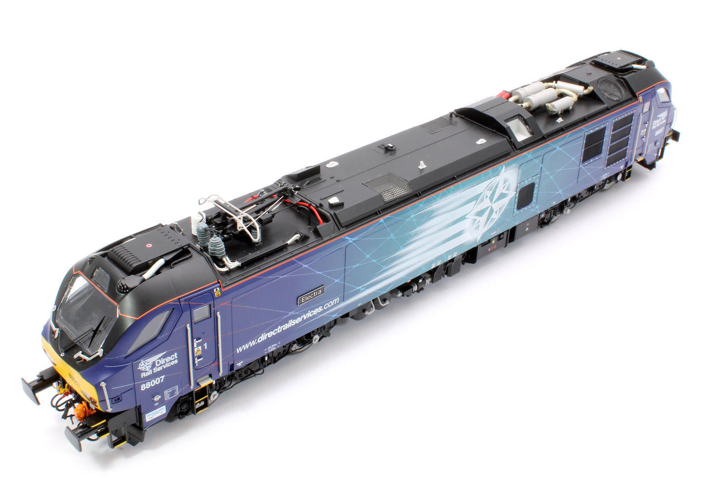 Class 88 'Electra' 88007 DRS Electro-Diesel Locomotive (DCC Sound & Working Pantograph)