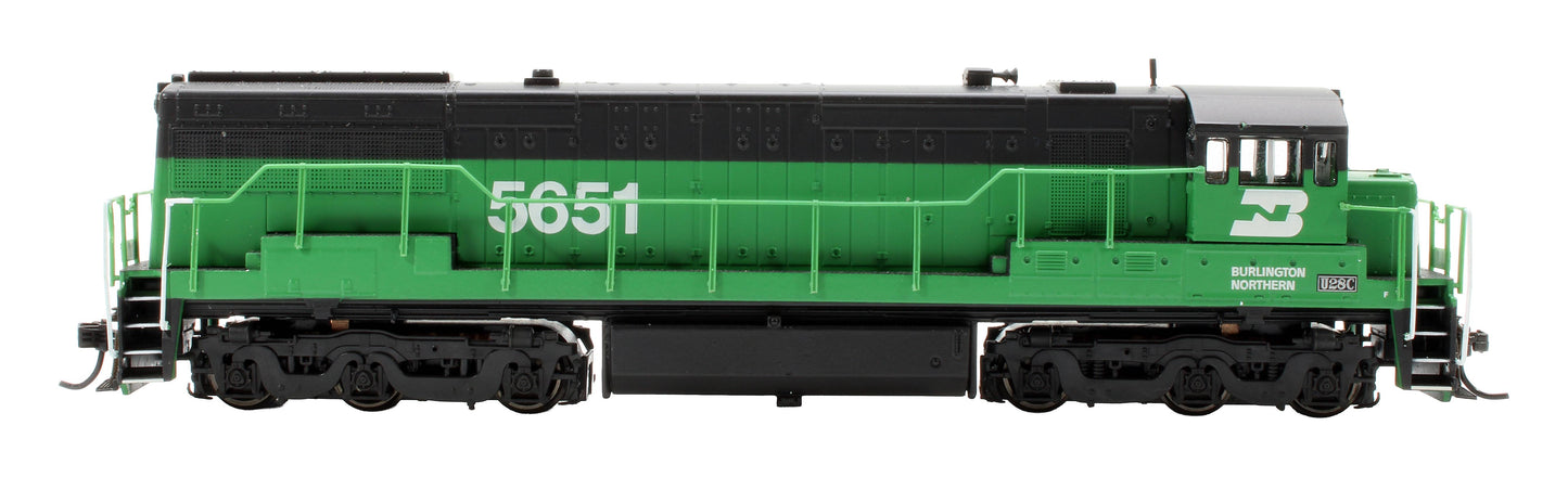 Pre-Owned HN2316 Burlington Northern G.E U28C '5651' Diesel Electric Locomotive