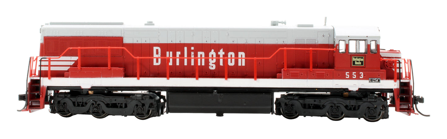 Pre-Owned HN2215 Chicago, Burlington & Quincy G.E U25C '553' Diesel Locomotive
