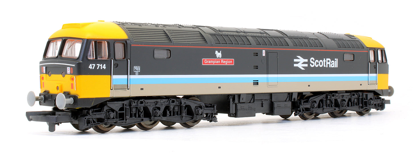 Pre-Owned Scotrail Class 47713 'Tayside Region' & Scotrail Class 47714 'Grampian Region' Diesel Locomotive Twin Pack - Limited Edition