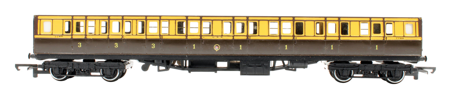 Pre-Owned R26 GWR First/Third Coach Chocolate/Cream '7782'